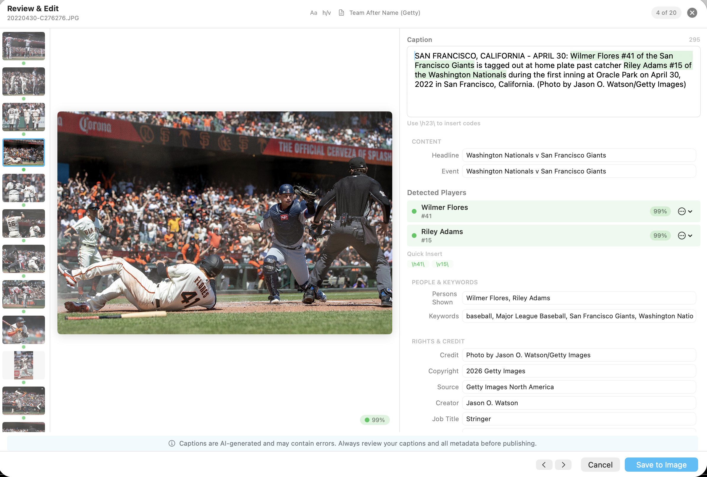 Advanced CodeReplacements Caption Editor